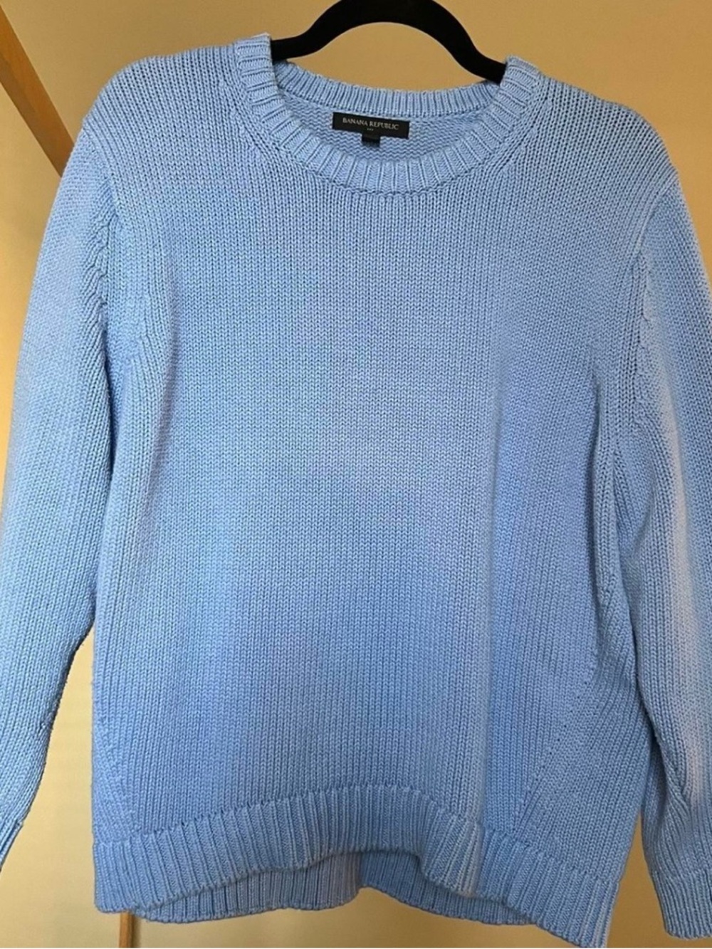 Banana Republic Light Blue Crewneck Sweater